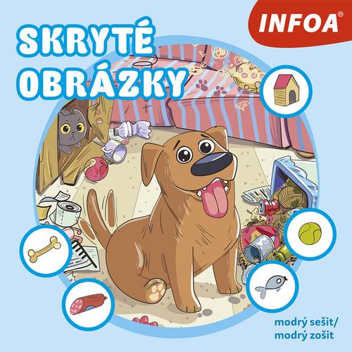 Obrázok Skryté obrázky - modrý zošit