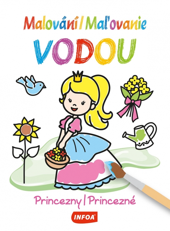 Obrázok Maľovanie vodou - Princezné