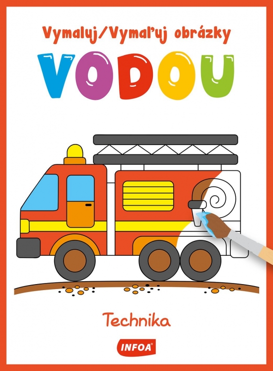Obrázok Vymaľuj obrázky vodou - Technika