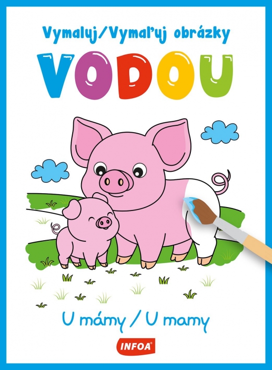 Obrázok Vymaľuj obrázky vodou - U mamy