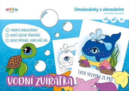 Obrázok Vodní zvířata / Omalovánky s věnováním