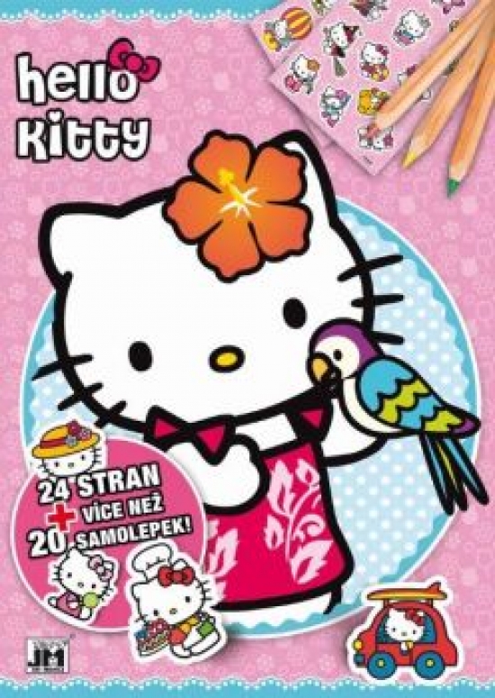 Obrázok Vymaľovanka A4+/ Hello Kitty