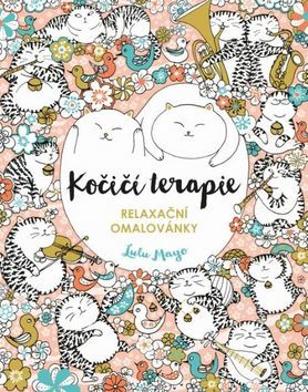 Obrázok Kočičí terapie - Relaxační omalovánky