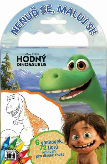 Obrázok Hodný dinosaurus - Omalovánky na cesty