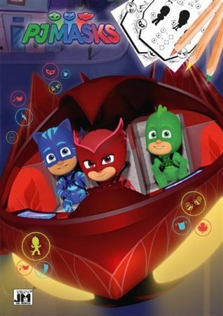 Obrázok Vymaľovanka A4/ PJ Masks