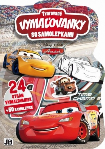 Obrázok Tvarované vymaľovanky/ Cars