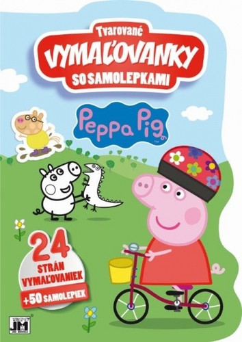 Obrázok Tvarované vymaľovanky/ Prasiatko Peppa