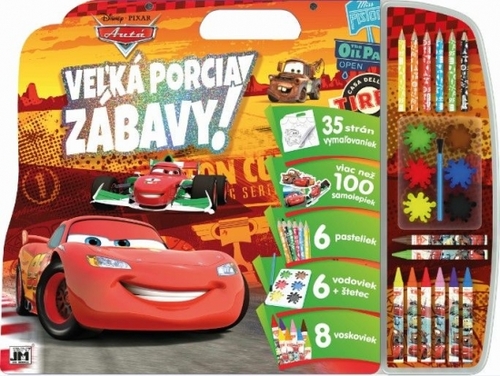 Obrázok Mega vymaľovanková súprava/ Cars