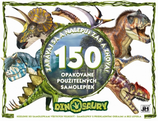 Obrázok Samolepkový album/ Dinosaury