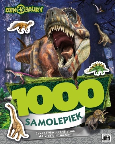 Obrázok 1000 samolepiek/ Dinosaury