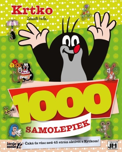 Obrázok 1000 samolepiek/ Krtko