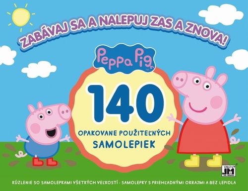 Obrázok Samolepkový album/ Prasiatko Peppa