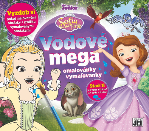 Obrázok Mega vodové vymaľovanky/ Sofia prvá