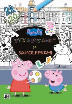 Obrázok Vymaľovanka A4+/ Prasiatko Peppa