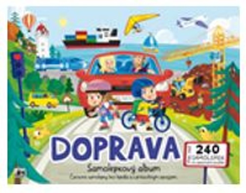 Obrázok Samolepkový album/ Doprava