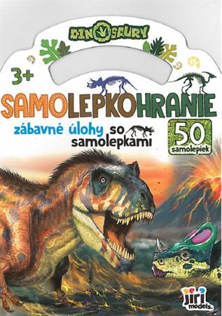 Obrázok Samolepkohranie/ Dinosaury