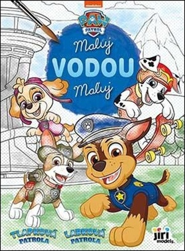 Obrázok Maľuj vodou Labková patrola