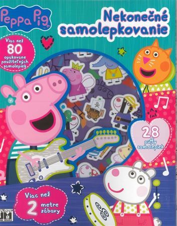 Obrázok Nekonečné samolepkovanie/ Prasiatko Peppa