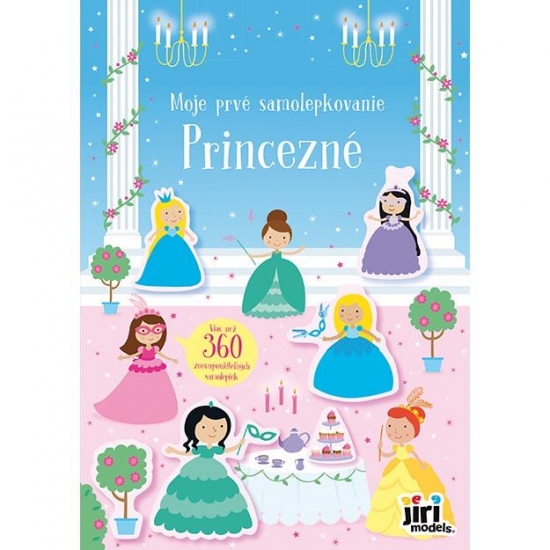 Obrázok Moje prvé samolepkovanie Princezné