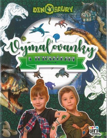 Obrázok Maľovanky s tetovaním Dinosaury