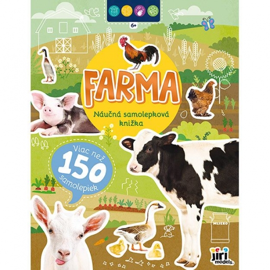 Obrázok Náučná samolepková knižka 6+ Farma