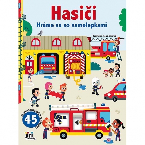 Obrázok Hráme sa so samolepkami Hasiči