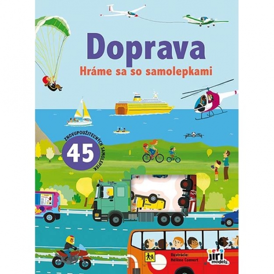 Obrázok Hráme sa so samolepkami Doprava