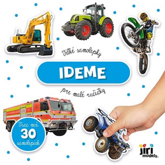 Obrázok Veľké samolepky pre malé ručičky Ideme