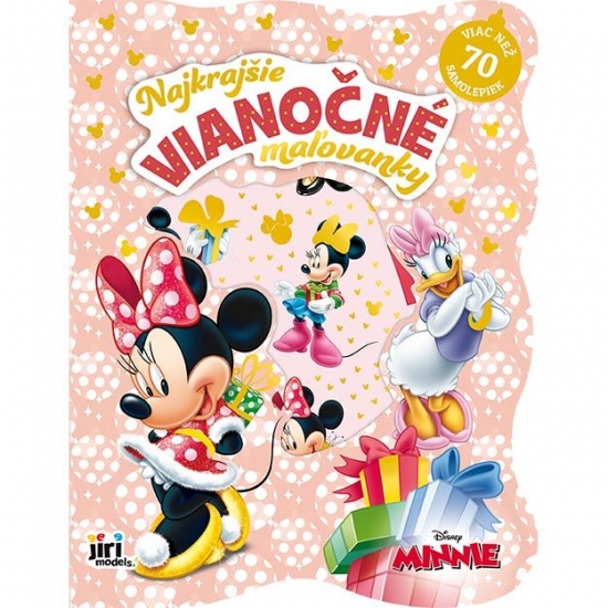 Obrázok Najkrajšie vianočné maľovanky so samolepkami Minnie