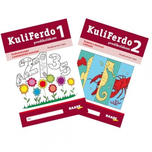 Obrázok Kuliferdo predškolákom PZ ( komplet 1,2 )