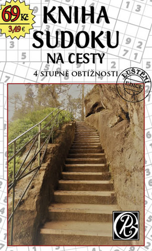 Obrázok Kniha sudoku na cesty - 4 stupně obtížno