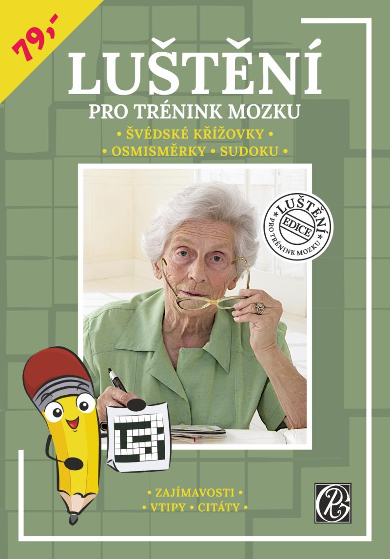 Obrázok Luštění pro trénink mozku - Švédské křížovky, osmisměrky, sudoku