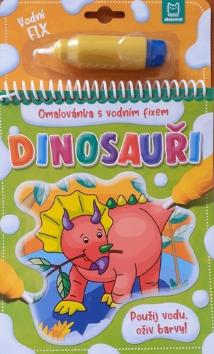 Obrázok Dinosauři - Omalovánka s vodním fixem