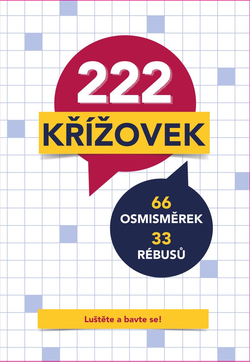 Obrázok 222 křížovek - 66 osmisměrek, 33 rébusů