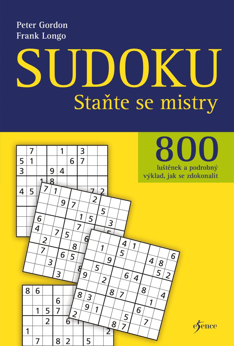 Obrázok Sudoku - Staňte se mistry - 800 luštěnek a podrobný výklad, jak se zdokonalit