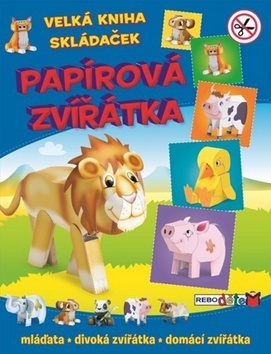 Obrázok Papírová zvířátka - Velká kniha skládaček