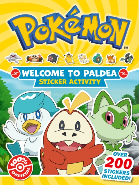 Obrázok Pokemon Welcome to Paldea Epic Sticker