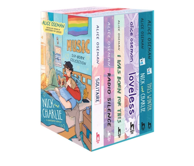 Obrázok Alice Oseman Six-Book Collection Box Set (Solitaire, Radio Silence, I Was Born For This, Loveless, Nick and Charlie, This Winter)