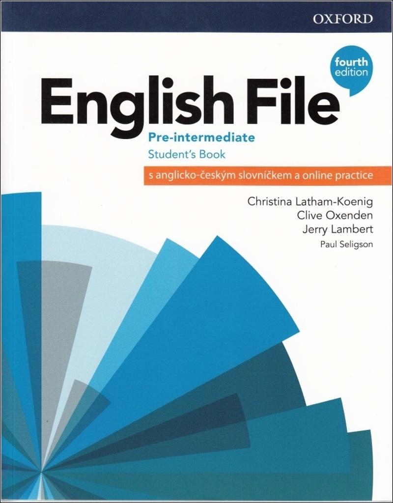 Obrázok English File Pre-Intermediate Student´s Book with Student Resource Centre Pack 4th (CZEch Edition)