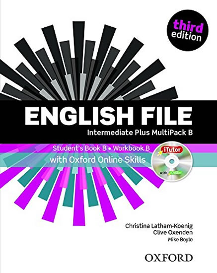 Obrázok English File Third Edition Intermediate Plus Multipack B with Online Skills