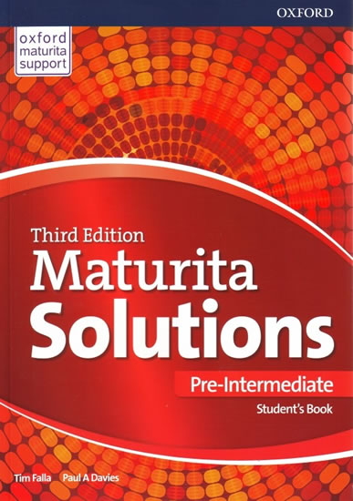 Obrázok Maturita Solutions 3rd Edition Pre-Intermediate Student´s Book Czech Edition