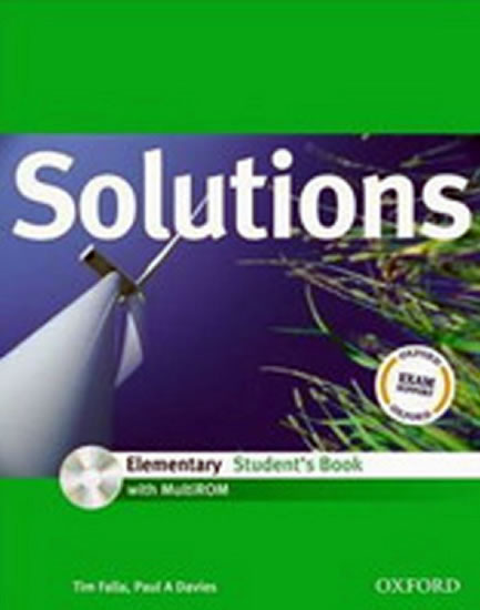 Obrázok Maturita Solutions Elementary Student´s Book with MultiROM Pack CZ