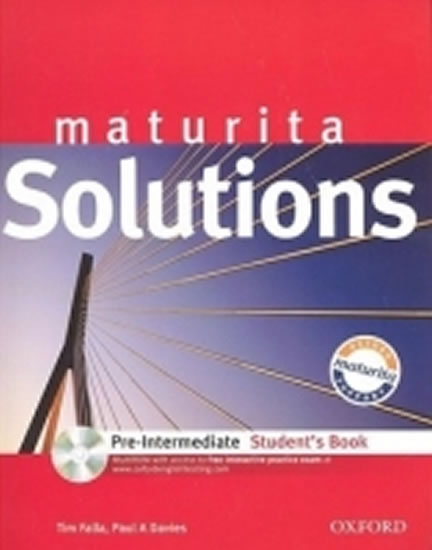 Obrázok Maturita Solutions Pre-Intermediate Student´s Book with MultiROM Pack CZ