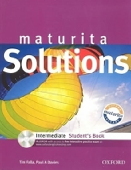 Obrázok Maturita Solutions Intermediate Student´s Book with MultiROM Pack CZ