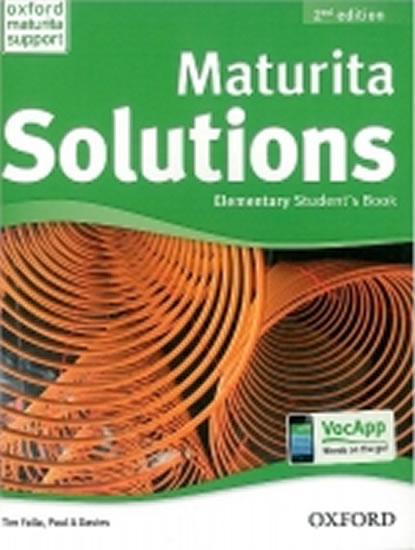 Obrázok Maturita Solutions 2nd Edition Elementary Student´s Book CZEch Edition