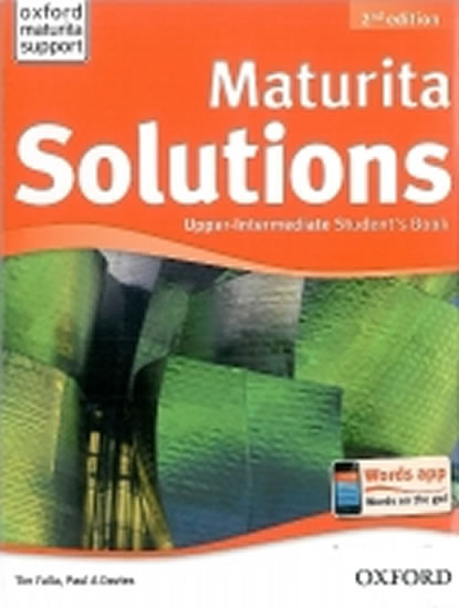 Obrázok Maturita Solutions 2nd Edition Upper Intermediate Student´s Book Czech Edition