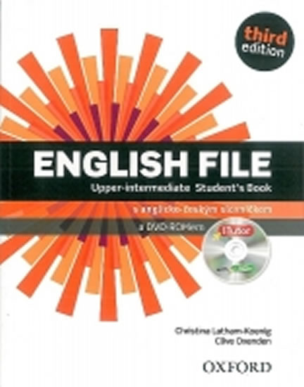 Obrázok English File Third Edition Upper Intermediate Student´s Book with iTutor DVD-ROM CZ