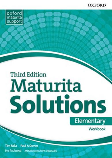 Obrázok Maturita Solutions 3rd Edition Elementary Workbook Czech Edition