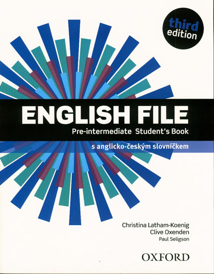 Obrázok English File Pre-intermediate Student´s Book 3rd (CZEch Edition)