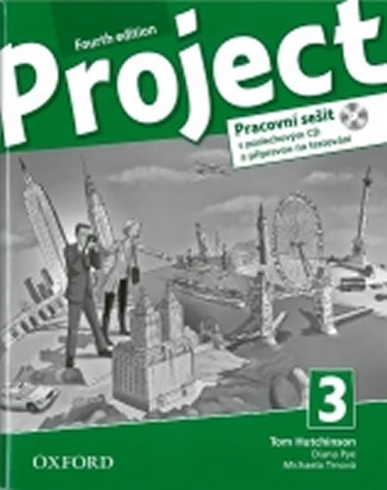 Obrázok Project Fourth Edition 3 Pracovní sešit s poslechovým CD a přípravou na testování